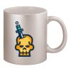 11oz Metallic Silver Mug Thumbnail