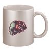 11oz Metallic Silver Mug Thumbnail