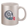 11oz Metallic Silver Mug Thumbnail