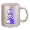 11oz Metallic Silver Mug Thumbnail