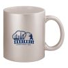 11oz Metallic Silver Mug Thumbnail