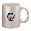 11oz Metallic Silver Mug Thumbnail