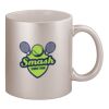 11oz Metallic Silver Mug Thumbnail