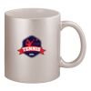 11oz Metallic Silver Mug Thumbnail