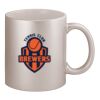 11oz Metallic Silver Mug Thumbnail