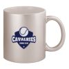 11oz Metallic Silver Mug Thumbnail