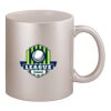 11oz Metallic Silver Mug Thumbnail