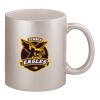 11oz Metallic Silver Mug Thumbnail