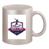 11oz Metallic Silver Mug Thumbnail
