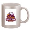 11oz Metallic Silver Mug Thumbnail