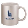 11oz Metallic Silver Mug Thumbnail
