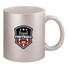 11oz Metallic Silver Mug Thumbnail
