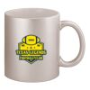 11oz Metallic Silver Mug Thumbnail