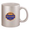 11oz Metallic Silver Mug Thumbnail