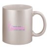 11oz Metallic Silver Mug Thumbnail