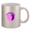 11oz Metallic Silver Mug Thumbnail