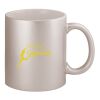 11oz Metallic Silver Mug Thumbnail