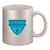 11oz Metallic Silver Mug Thumbnail