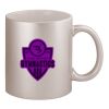 11oz Metallic Silver Mug Thumbnail