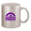11oz Metallic Silver Mug Thumbnail