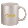 11oz Metallic Silver Mug Thumbnail