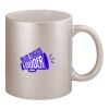 11oz Metallic Silver Mug Thumbnail