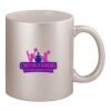 11oz Metallic Silver Mug Thumbnail