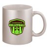 11oz Metallic Silver Mug Thumbnail