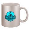 11oz Metallic Silver Mug Thumbnail