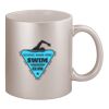 11oz Metallic Silver Mug Thumbnail