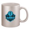 11oz Metallic Silver Mug Thumbnail