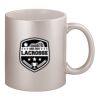 11oz Metallic Silver Mug Thumbnail