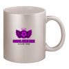 11oz Metallic Silver Mug Thumbnail