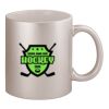 11oz Metallic Silver Mug Thumbnail