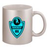 11oz Metallic Silver Mug Thumbnail