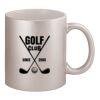 11oz Metallic Silver Mug Thumbnail