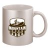 11oz Metallic Silver Mug Thumbnail