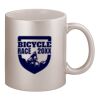 11oz Metallic Silver Mug Thumbnail