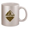 11oz Metallic Silver Mug Thumbnail