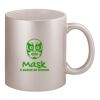 11oz Metallic Silver Mug Thumbnail