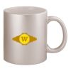 11oz Metallic Silver Mug Thumbnail