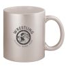 11oz Metallic Silver Mug Thumbnail