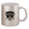 11oz Metallic Silver Mug Thumbnail
