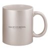 11oz Metallic Silver Mug Thumbnail