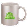 11oz Metallic Silver Mug Thumbnail