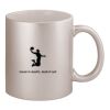 11oz Metallic Silver Mug Thumbnail
