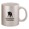 11oz Metallic Silver Mug Thumbnail