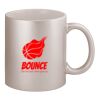 11oz Metallic Silver Mug Thumbnail