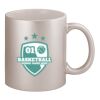 11oz Metallic Silver Mug Thumbnail