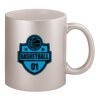 11oz Metallic Silver Mug Thumbnail